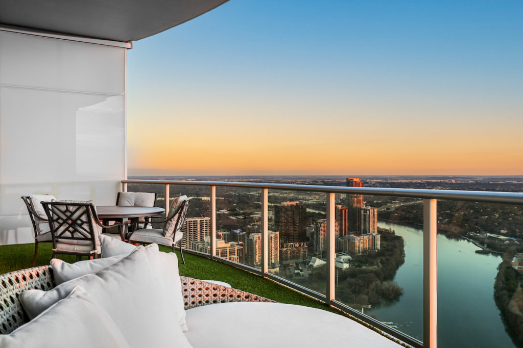 On the Market: A Luxe 53rd-Floor Penthouse in Downtown Austin - Austin Home