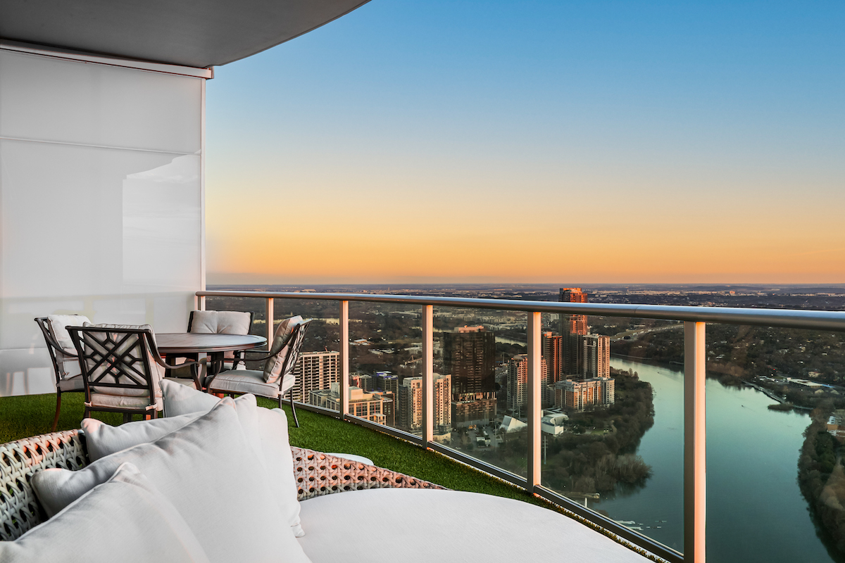 On the Market: A Luxe 53rd-Floor Penthouse in Downtown Austin - Austin Home